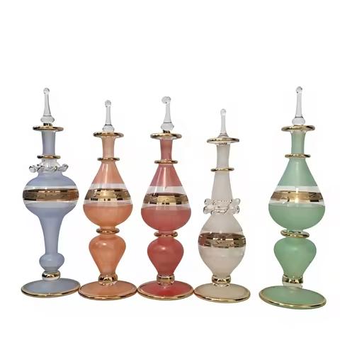 Frosted Egyptian Handmade Perfume Bottles-30ml | Vetro Mano